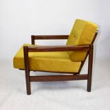Fauteuil Vintage en Olive Jaune, 1970s