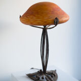 Lamp made of glass paste circa 1920