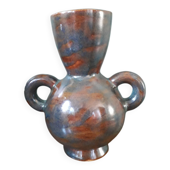 Very original vintage vase in the shape of an amphora