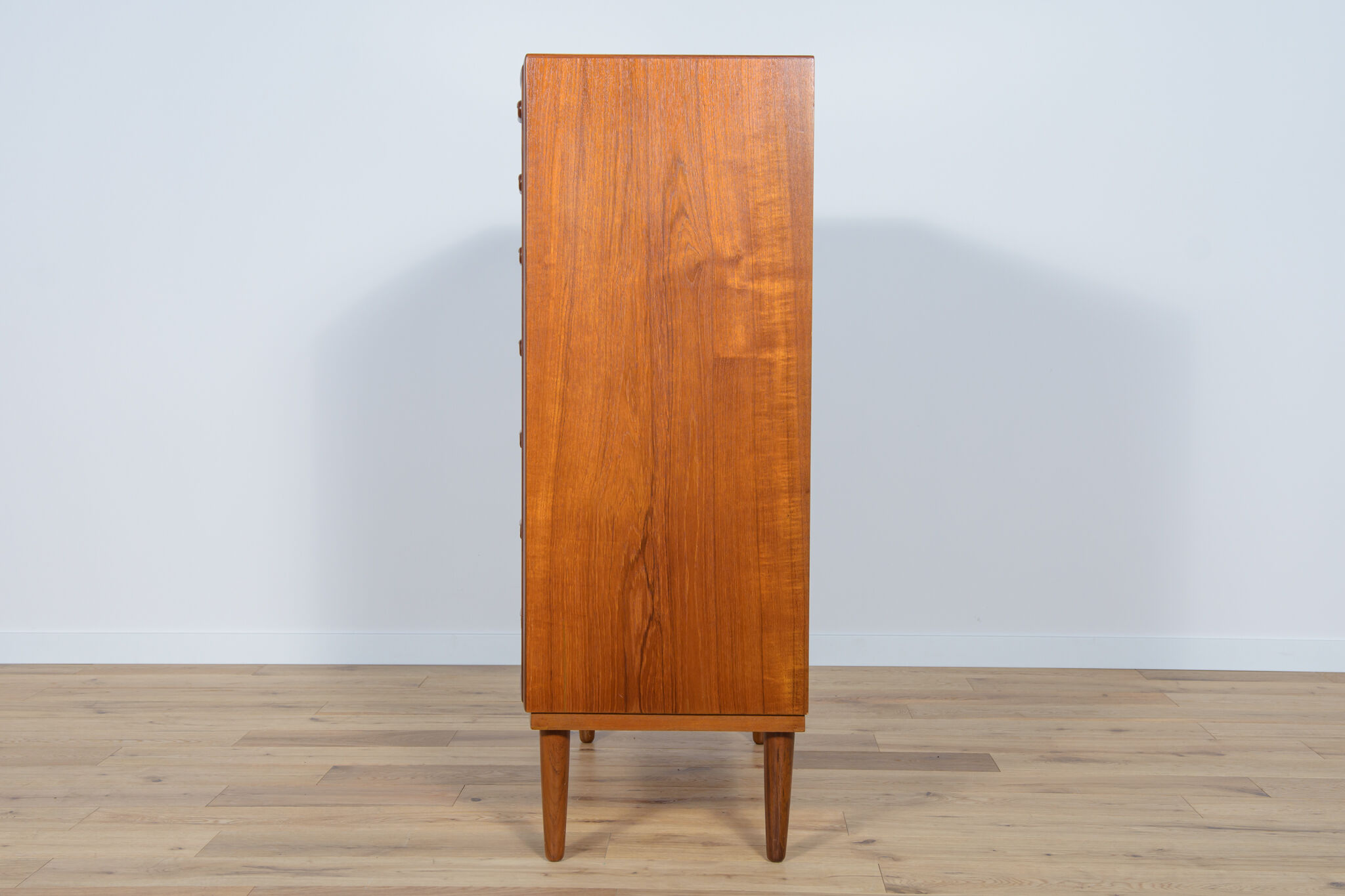 Mid-Century teak chest of drawers by Poul Jessen for PMJ Viby, 1960s