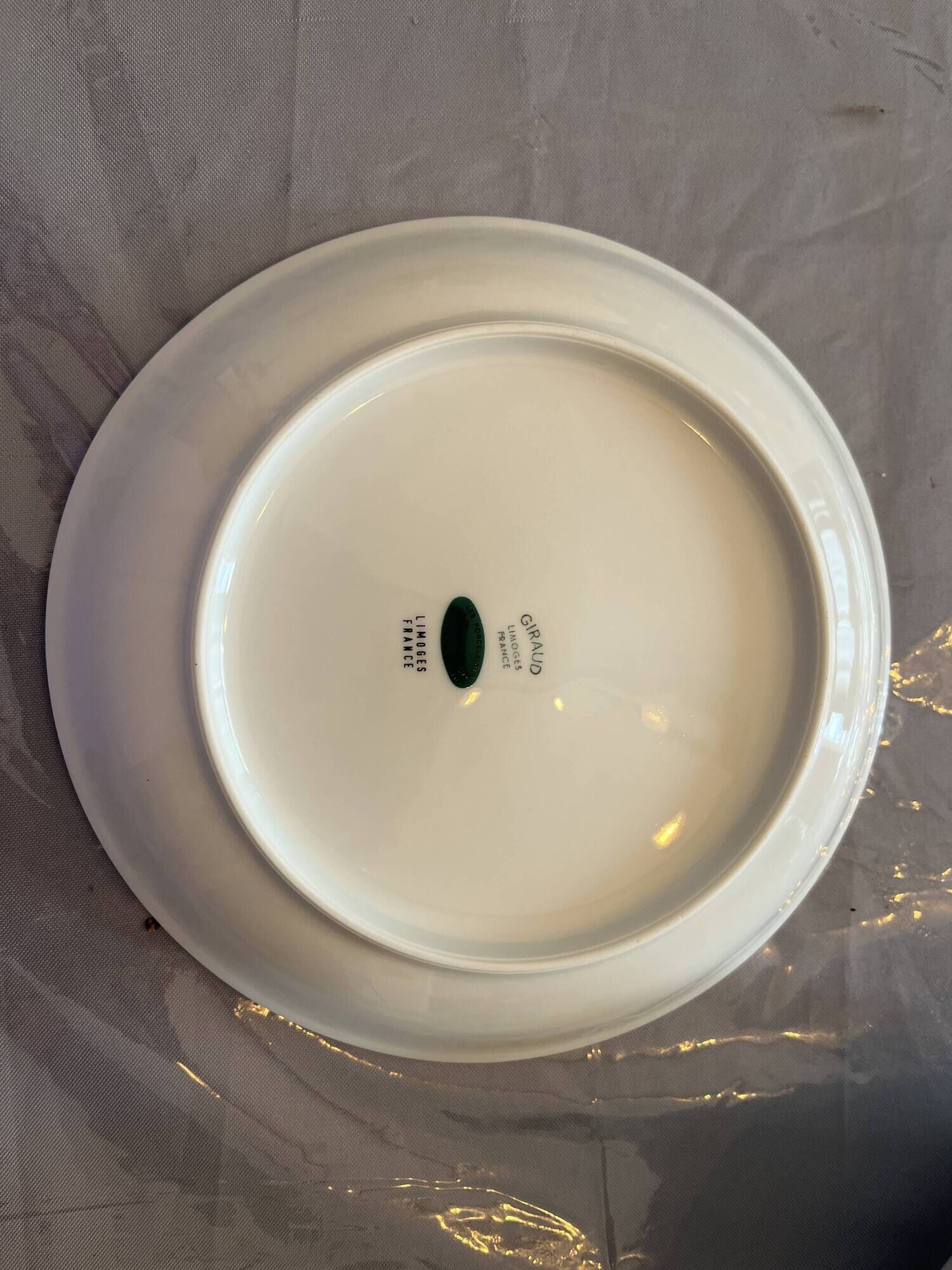 Set of 6 deep plates
