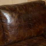 Heritage Biker Halo Soho Vintage leather sofa