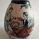Ciboure sandstone vase by R. Berne.