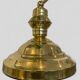 Notary and banker's lamp in green opaline