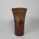 Vintage German vase with lava effect, 37 cm high, 1960s.