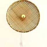 Bamboo wall light