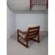 Pair of Danish armchairs from the 60s in solid teak
