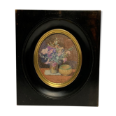 De BROCA (A), Watercolor still life with bouquet signed early twentieth century