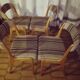 Quatre chaises Baumann 1970