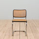 Early production black Cesca chair by Marcel Breuer, Italy 1960s