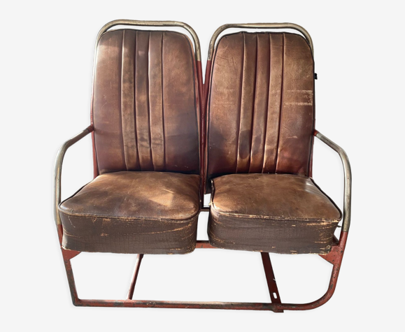 Banquette de bus vintage