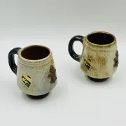 Duo de chopes en grès de Bouffioulx Guérin