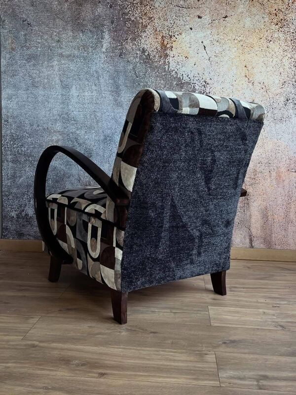 Fauteuil art déco par Jindrich Halabala