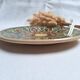 Assiette plate artisanal