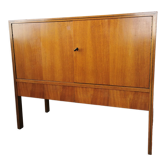 Vintage storage cabinet from the 60s, walnut.