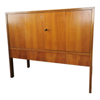 Vintage storage cabinet from the 60s, walnut.