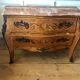 Commode style Louis XV - marqueterie de bois de rose