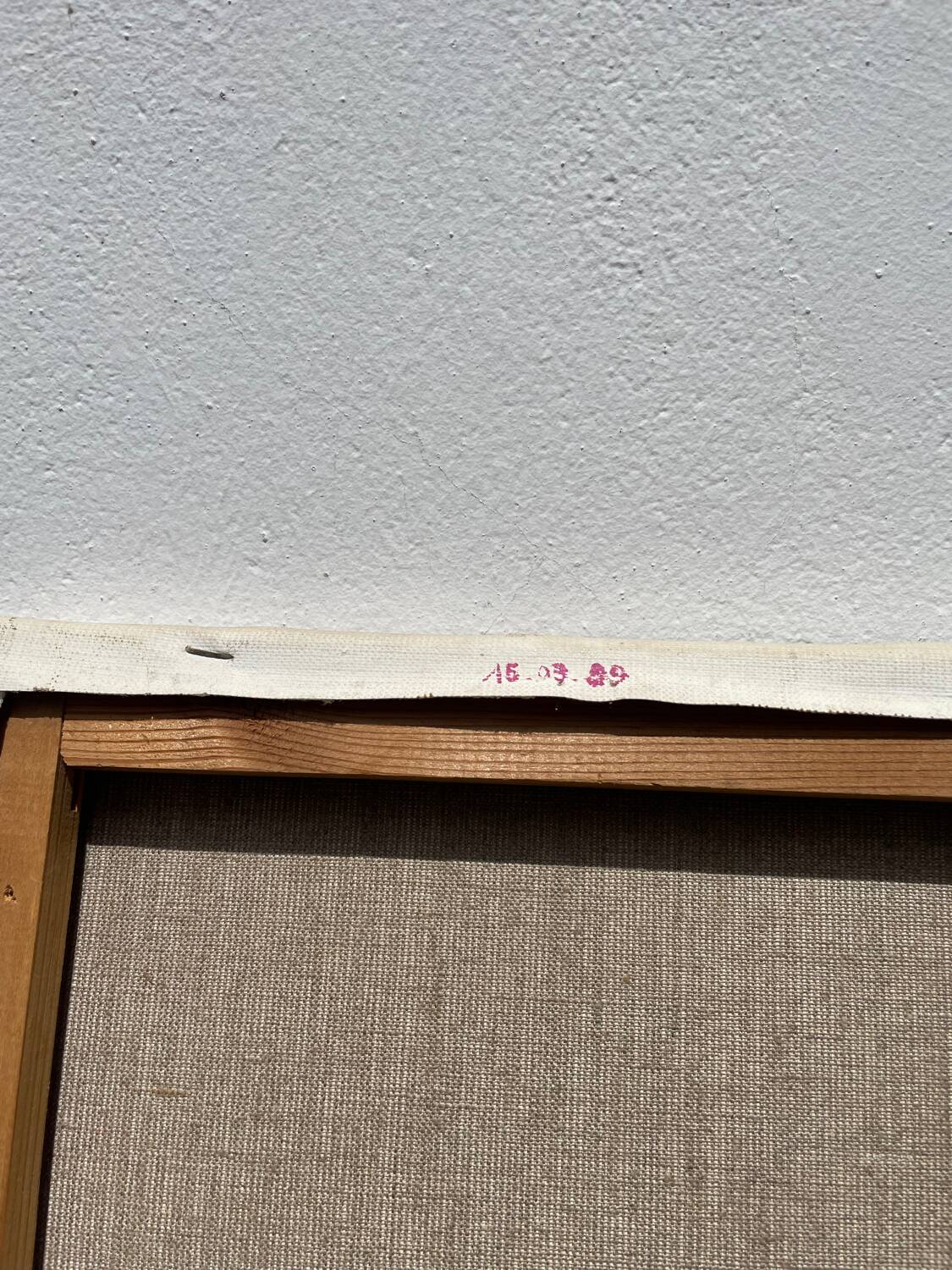 Native painting winter garden oil painting on canvas