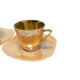 Pair of Helena cups, mid-century modern, porcelain, Wawel Porcelain Factory, Poland, 1970s.