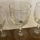 4 bistro glasses mismatched at the beginning of the XX century