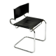 "Terrj" leather chair by Luigi Saccardo for Arrmet – Italy, 1970s