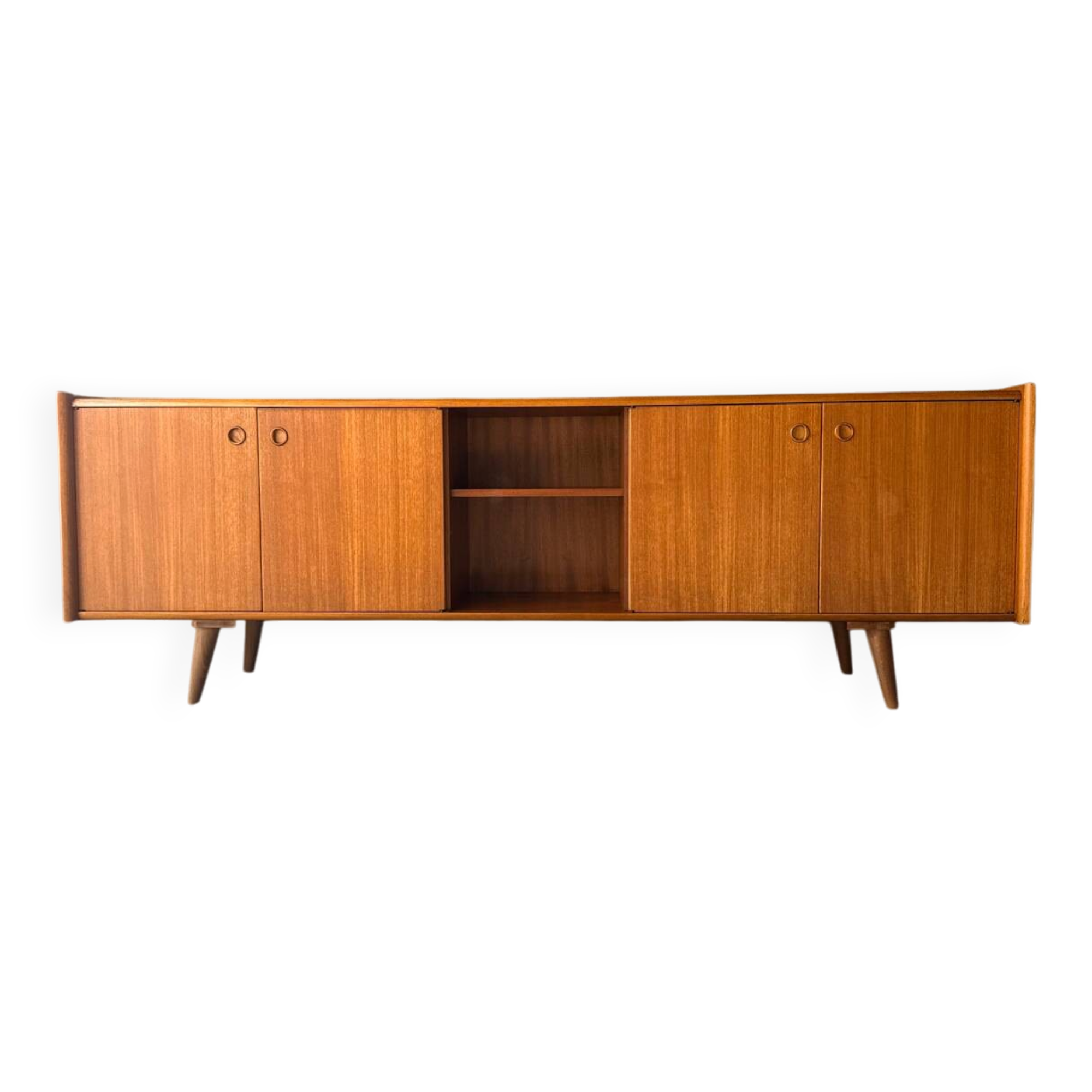 Vintage Scandinavian teak sideboard, 1970s