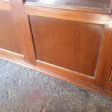 Vitrine empire 2 porte bois ep 1940/50