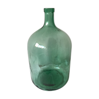 Demijohn green of vintage water