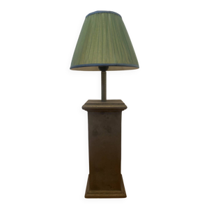 Lampe vintage en pierre