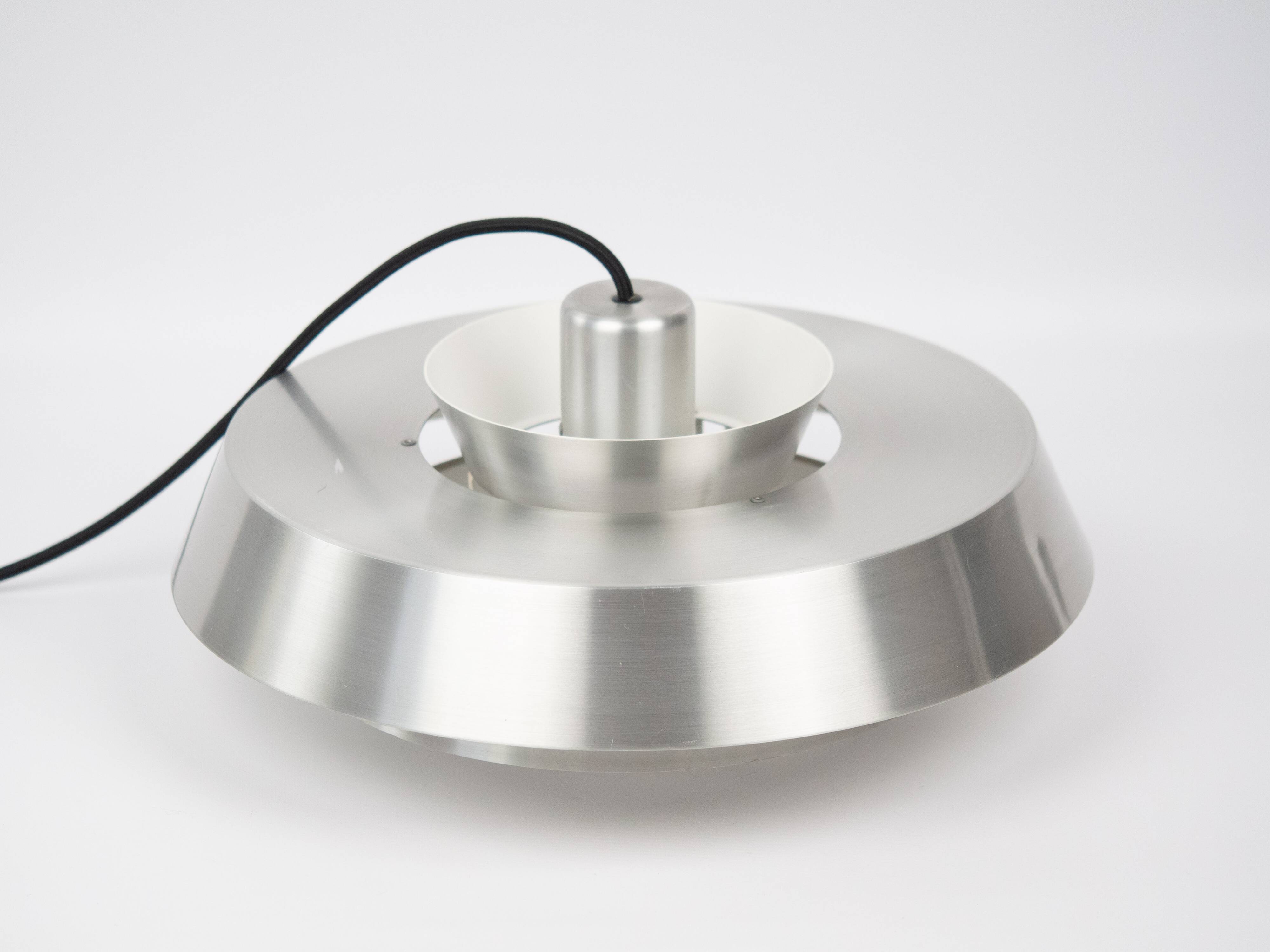 Danish vintage pendant lamp Nova by Jo Hammerborg, Fog og Morup, 1963