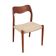 Teak chair, Danish design, 1960s, designer: Niels Otto Møller
