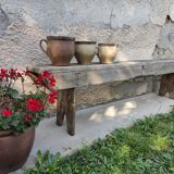Old farm bench