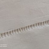Tablecloth and old towels in embroidered linen