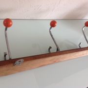 Old patere with 3 heads Orange balls/vintage years 50-60