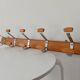 Vintage wall coat rack from the 60s/70s