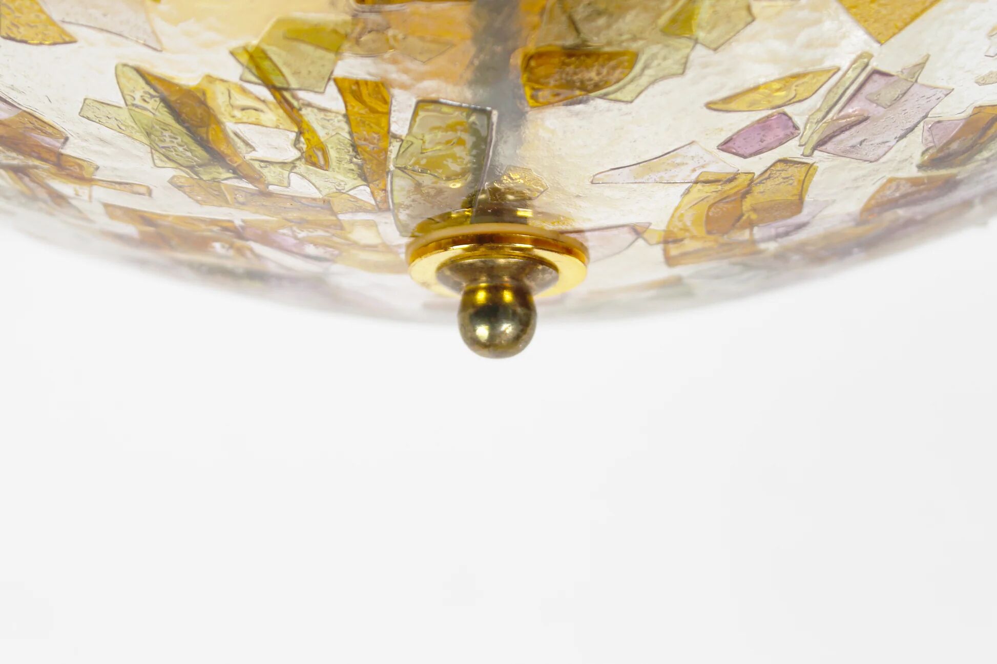 Grand lampadaire en verre de Murano par La Murrina