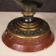 Bronze stand signed Alph. Giroux Paris and dated 1871