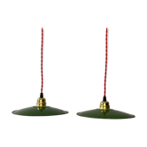 Lot 2 suspensions vintage 24,5 cm