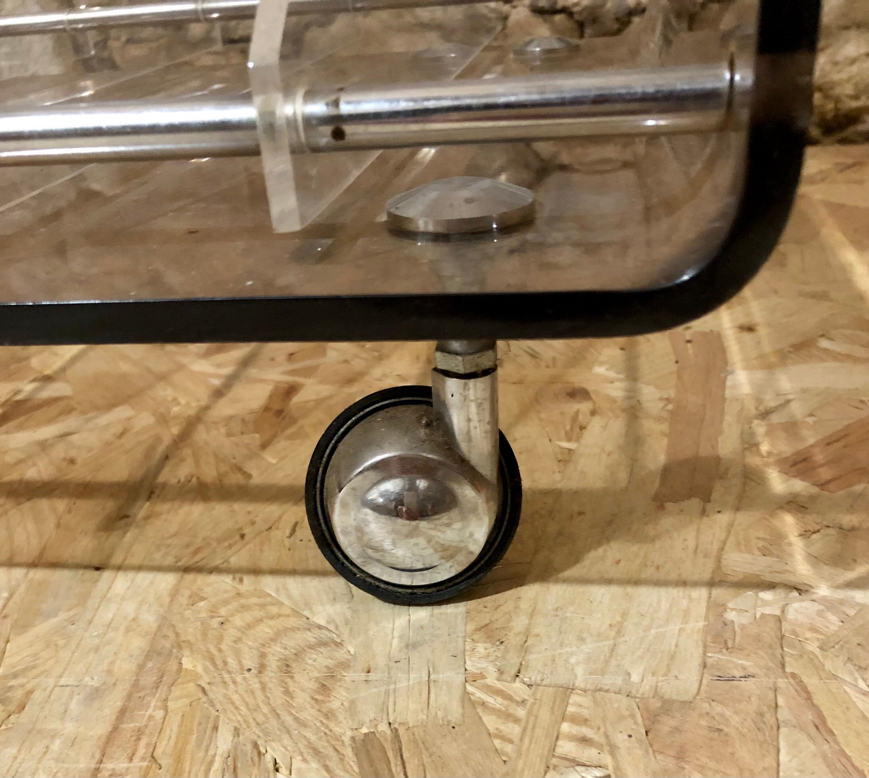 Plexiglas TV/hi-fi stand