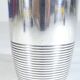Timbale Christofle in silver metal modele ondulation by luc lanel
