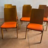 Set of 8 Scandinavian chairs