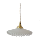 Serrated opaline suspension