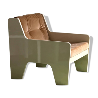 Vintage mid century modernist armchair