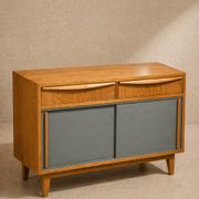 Oak chest of drawers spirit P. Guariche