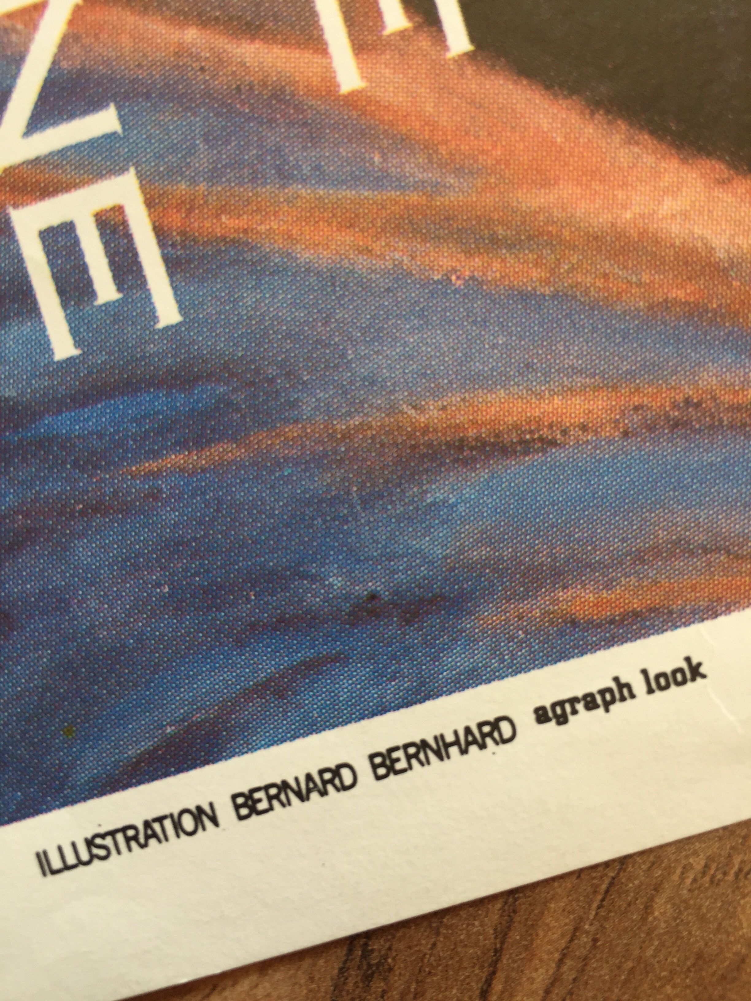 Poster of the film "The Sixth Day" with Dalida