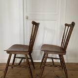 Set of 2 vintage Baumann Tacoma bistro chairs, circa 1960