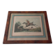 Tableau gravure carle vernet (1758-1836) la chasse gravé par debucourt