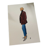 Croquis de mode A4