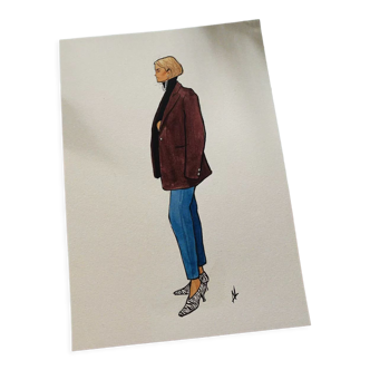 Fashion sketch A4