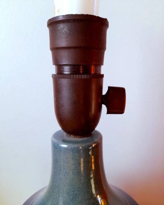 Lampe En Céramique Danemark 1960